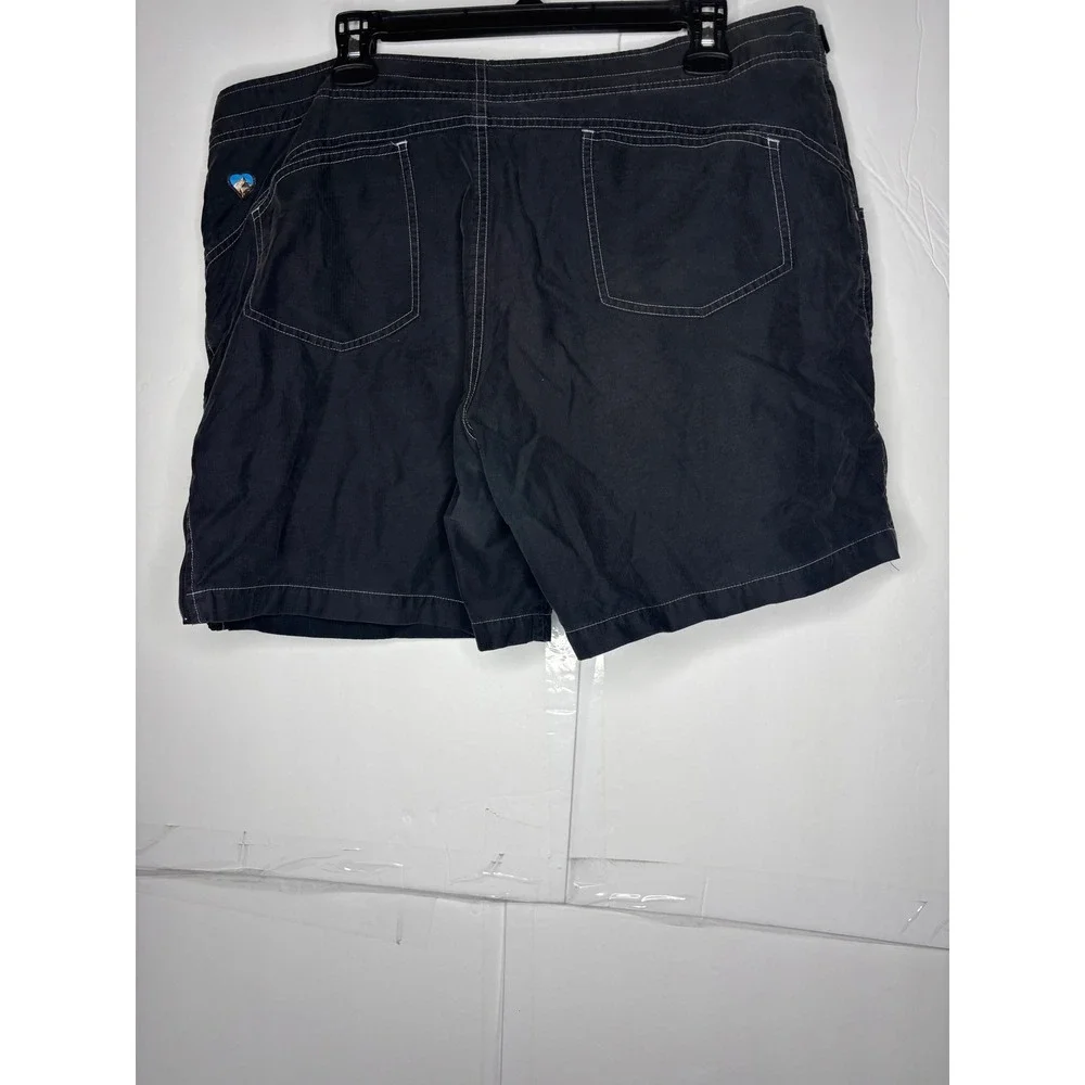 Kuhl Mens Black Kuhldry Hiking Shorts Contrast Stitch Outdoor Utility Size‎ XL
